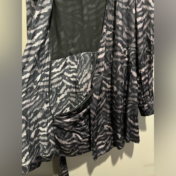 All Saints Irina Remix Romper Animal Print - Picture 8 of 10